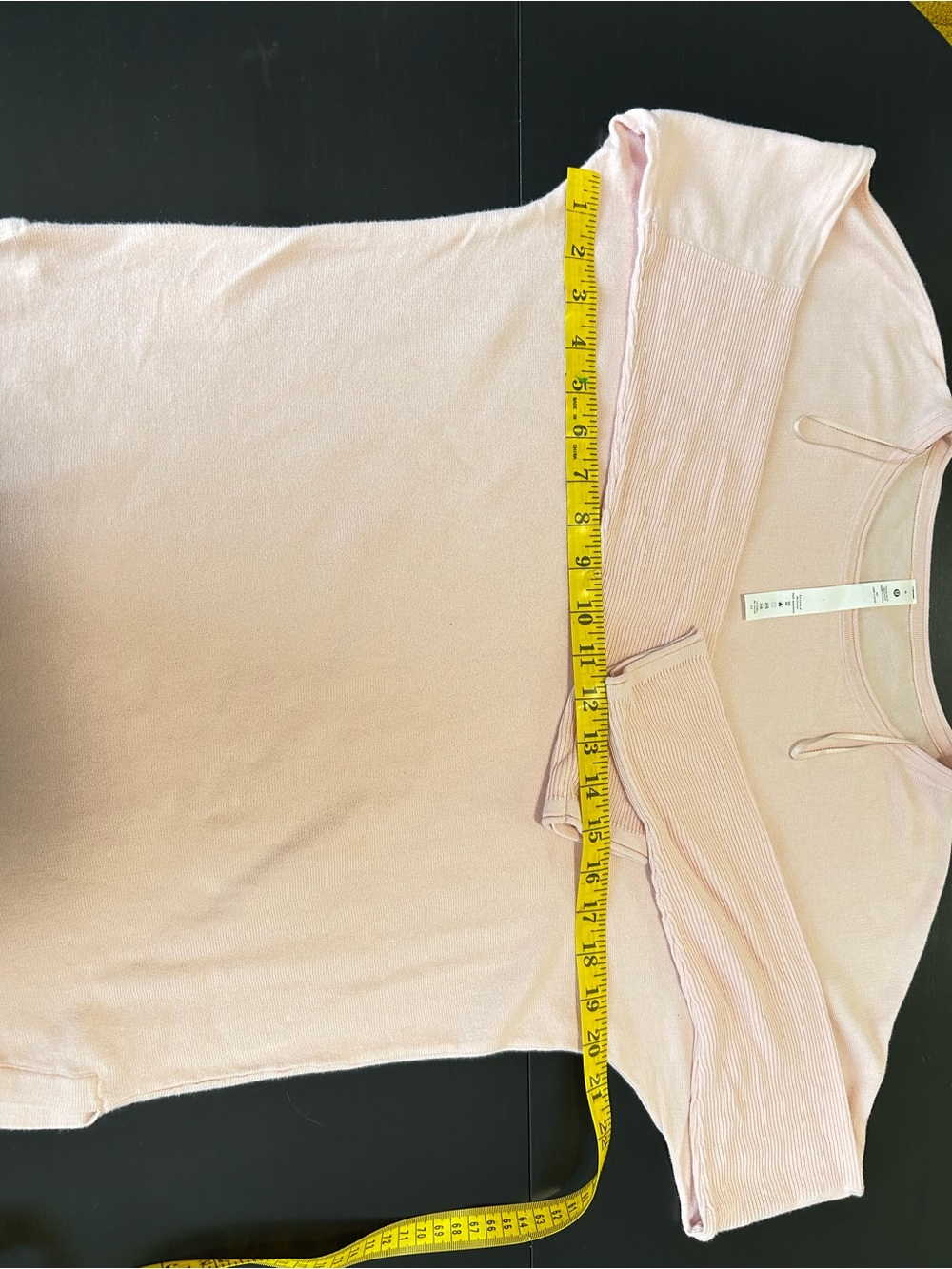 lululemon athletica Dusty Pink Crewneck Shirt Athleisure Size 6 Loungewear - Picture 12 of 13